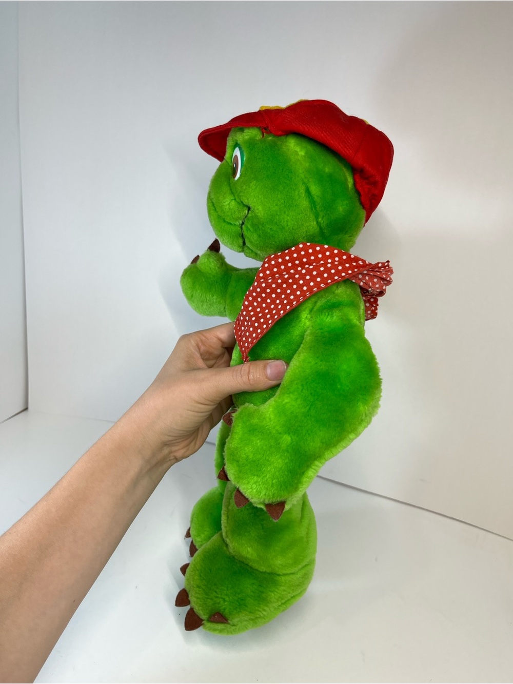 Vintage Franklin Turtle Plush 14" Cartoon Tv Show Character Stuffed Animal Toy - Picture 10 of 16